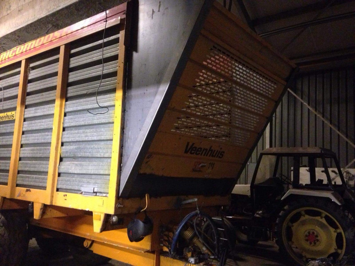 Aanpassing silagewagen